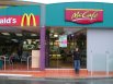 My son, Steven, in front of the McCaf&eacute; in Sydney, Australia