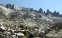 West side of Longs Peak with the Keyboard of the Winds to the right