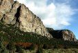 East end of the Sunday Wall with Hidden Valley Wall on the right, Unaweep Canyon