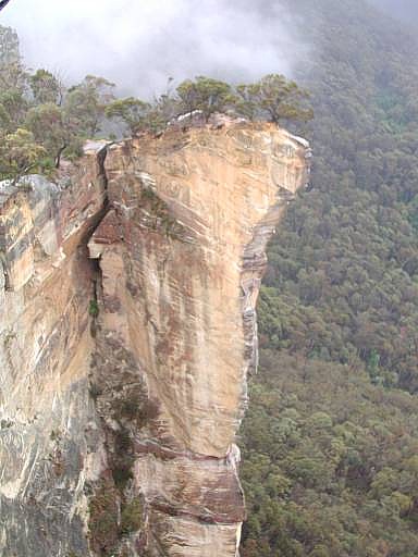 Hanging Rock in the Blue Mountians, NSW, Australia